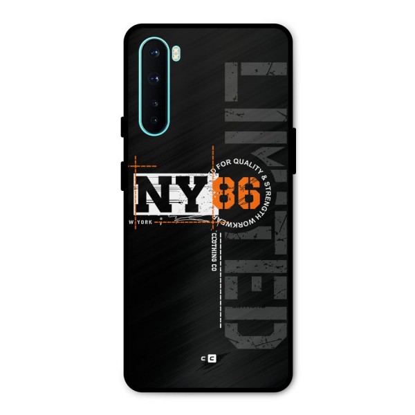 New York Limited Metal Back Case for OnePlus Nord