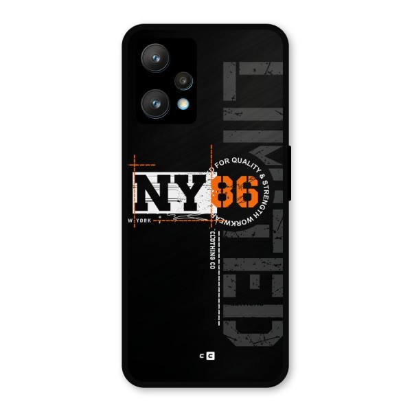 New York Limited Metal Back Case for Realme 9