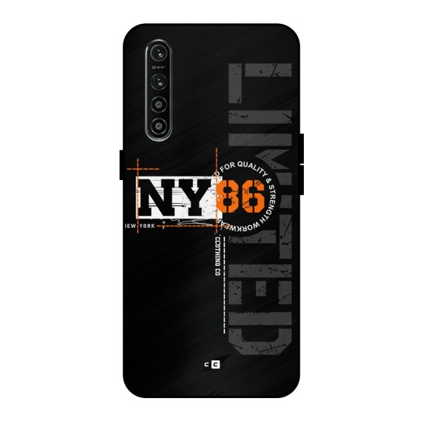 New York Limited Metal Back Case for Realme XT