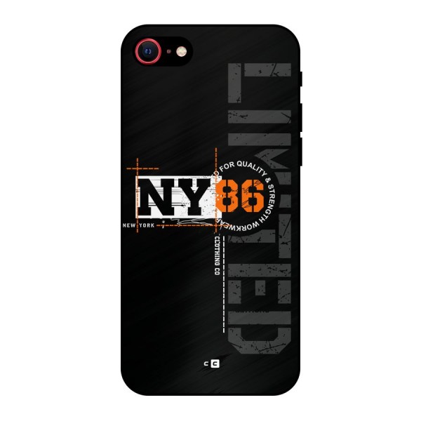 New York Limited Metal Back Case for iPhone 7