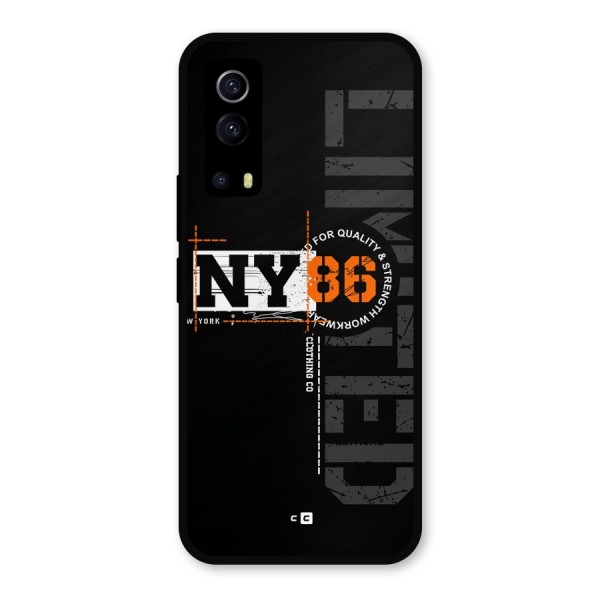 New York Limited Metal Back Case for iQOO Z3