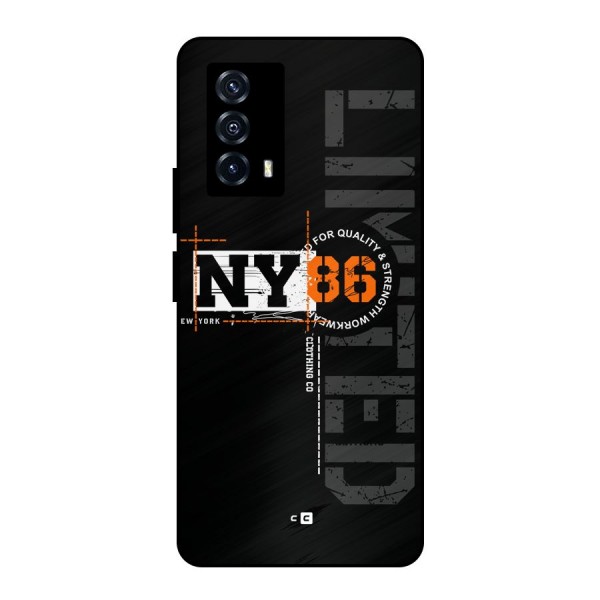 New York Limited Metal Back Case for iQOO Z5