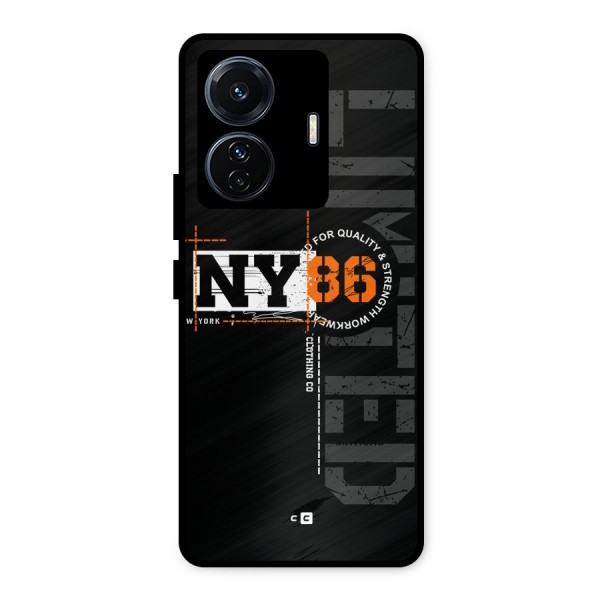 New York Limited Metal Back Case for iQOO Z6