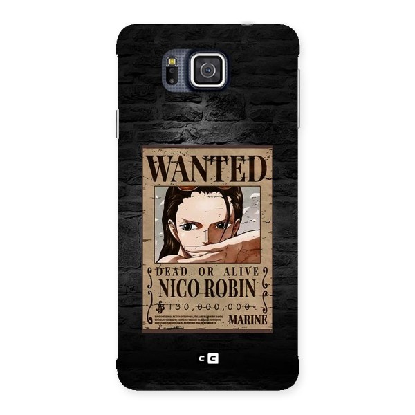 Nico Robin Wanted Back Case for Galaxy Alpha