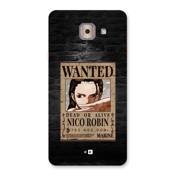 Nico Robin Wanted Back Case for Galaxy J7 Max