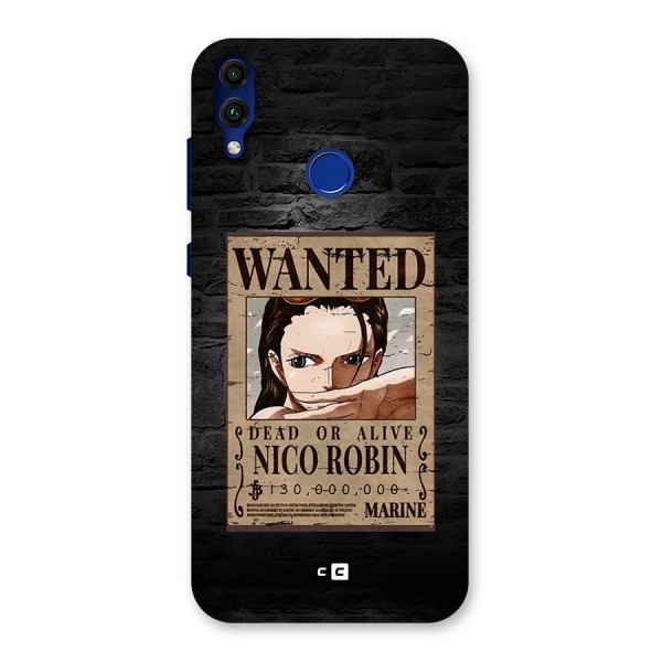 Nico Robin Wanted Back Case for Honor 8C