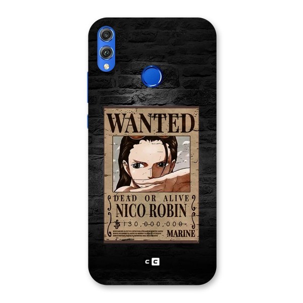 Nico Robin Wanted Back Case for Honor 8X
