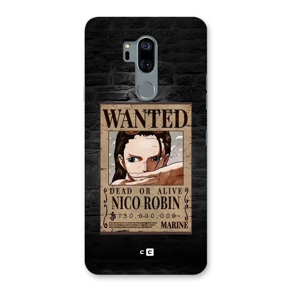 Nico Robin Wanted Back Case for LG G7