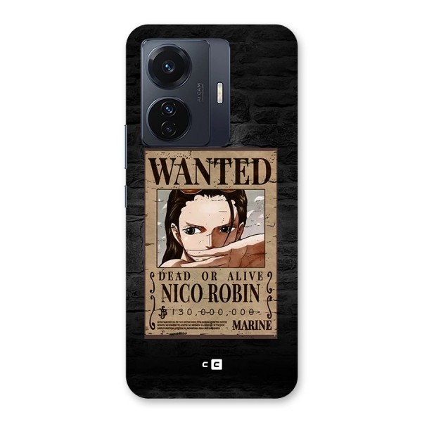 Nico Robin Wanted Back Case for Vivo iQOO Z6 Pro