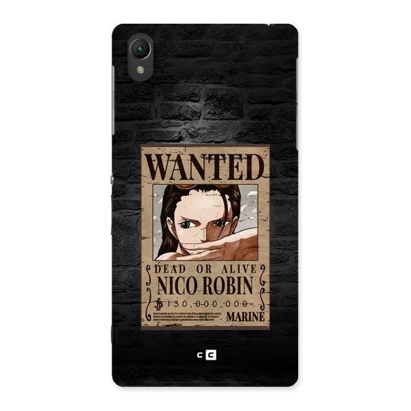 Nico Robin Wanted Back Case for Xperia Z2