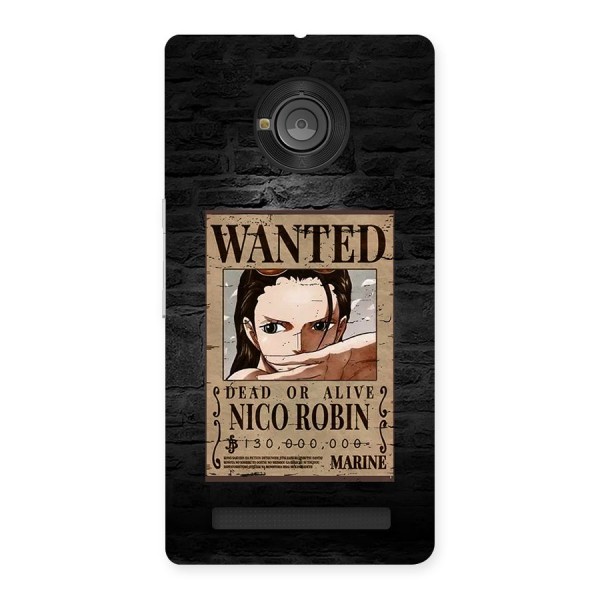 Nico Robin Wanted Back Case for Yuphoria