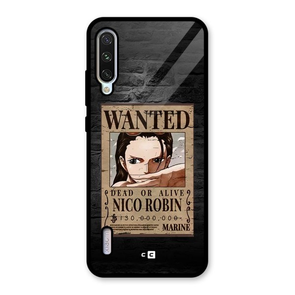 Nico Robin Wanted Glass Back Case for Mi A3