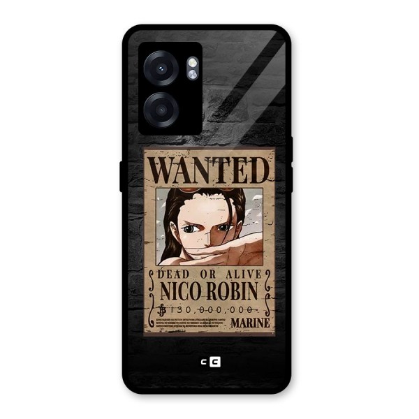 Nico Robin Wanted Glass Back Case for Oppo K10 (5G)