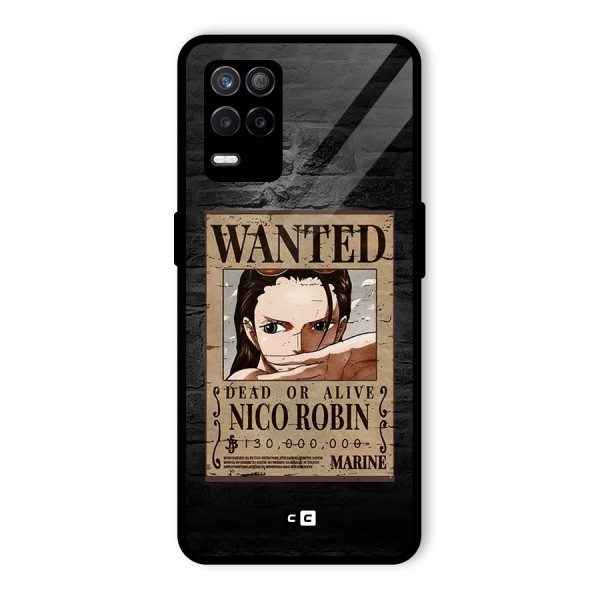 Nico Robin Wanted Glass Back Case for Realme 9 5G