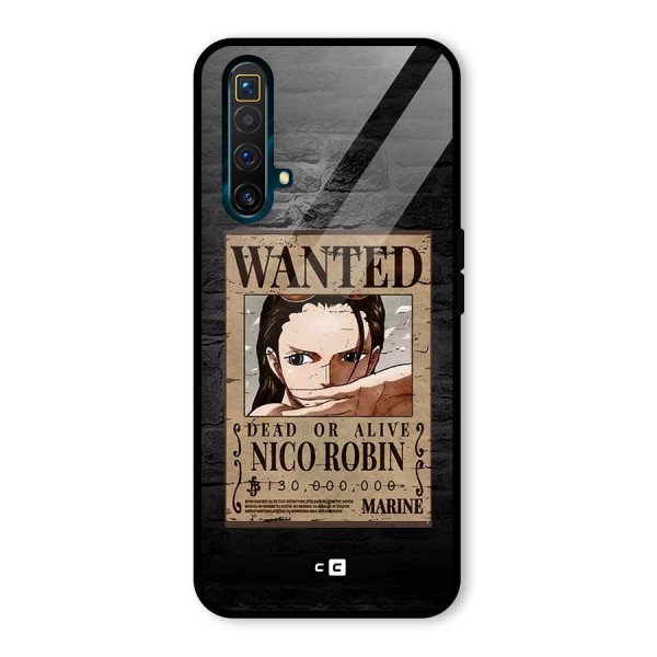 Nico Robin Wanted Glass Back Case for Realme X3 SuperZoom