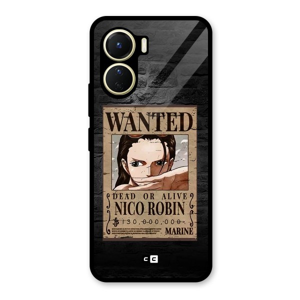 Nico Robin Wanted Glass Back Case for Vivo Y56