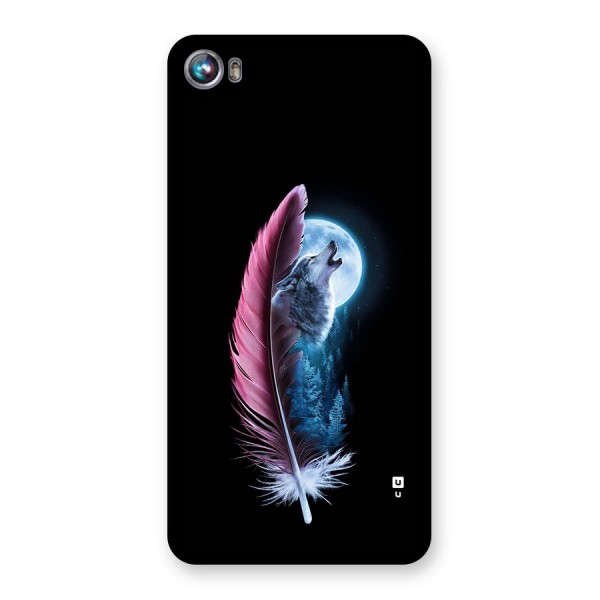 Night Howler Back Case for Canvas Fire 4 (A107)