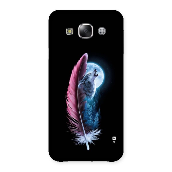 Night Howler Back Case for Galaxy E5