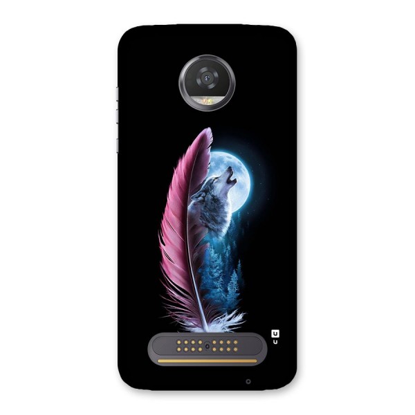 Night Howler Back Case for Moto Z2 Play