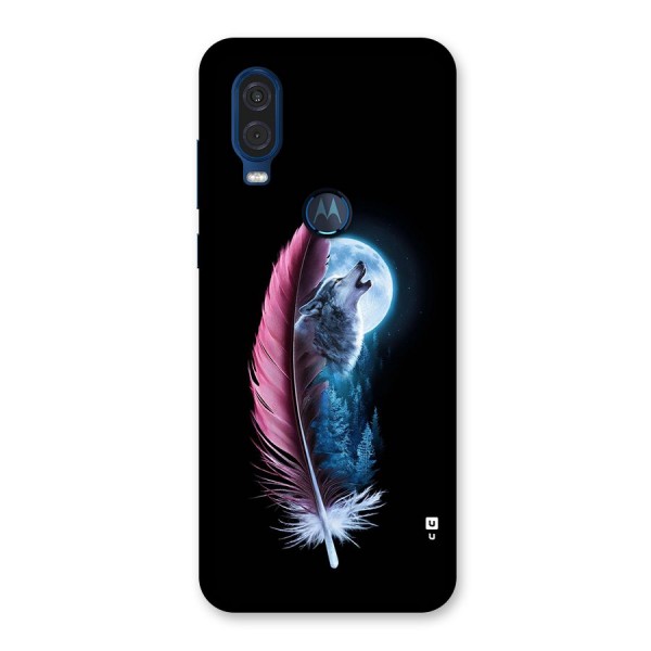 Night Howler Back Case for Motorola One Vision