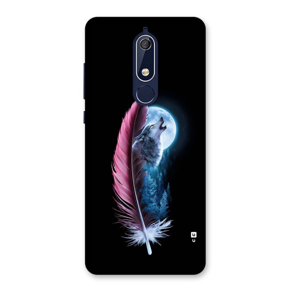 Night Howler Back Case for Nokia 5.1