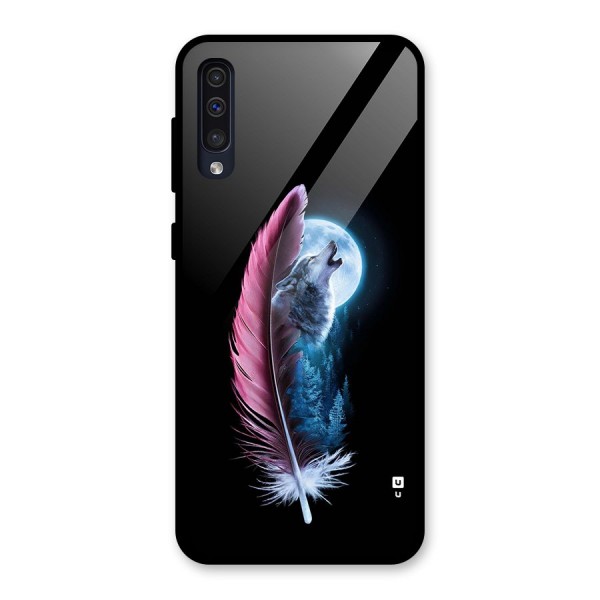 Night Howler Glass Back Case for Galaxy A50