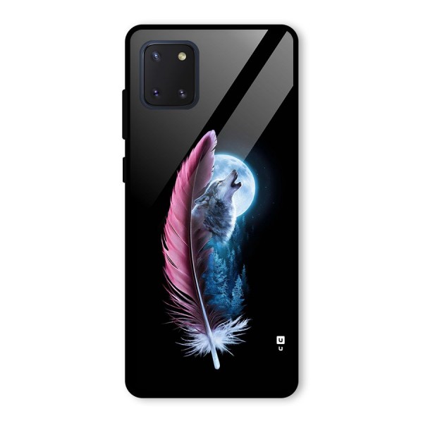 Night Howler Glass Back Case for Galaxy Note 10 Lite