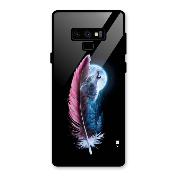 Night Howler Glass Back Case for Galaxy Note 9