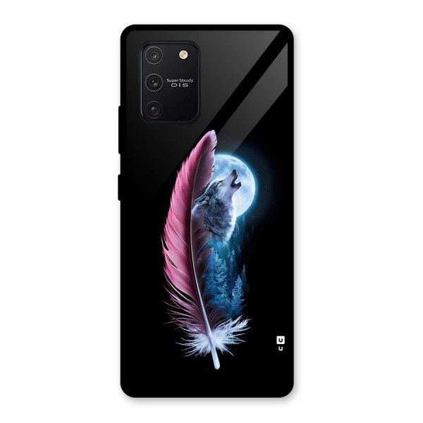 Night Howler Glass Back Case for Galaxy S10 Lite