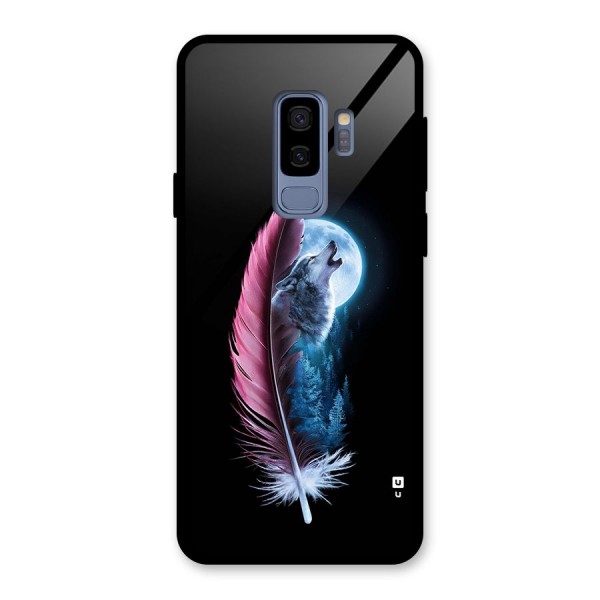 Night Howler Glass Back Case for Galaxy S9 Plus