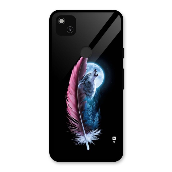 Night Howler Glass Back Case for Google Pixel 4a