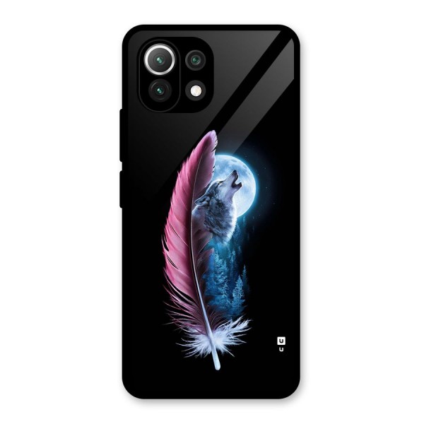 Night Howler Glass Back Case for Mi 11 Lite