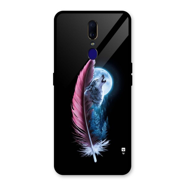 Night Howler Glass Back Case for Oppo F11