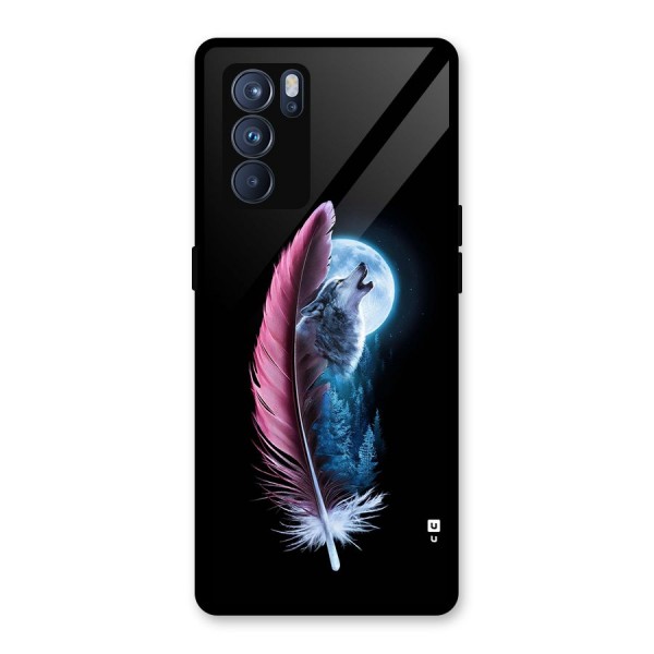 Night Howler Glass Back Case for Oppo Reno6 Pro 5G