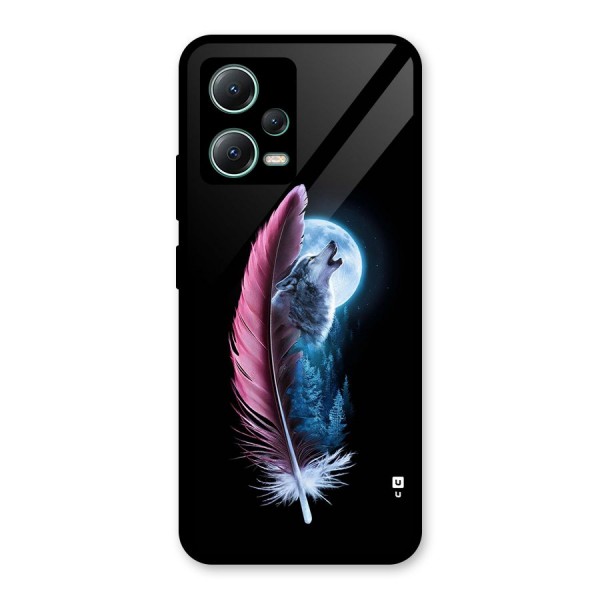 Night Howler Glass Back Case for Poco X5