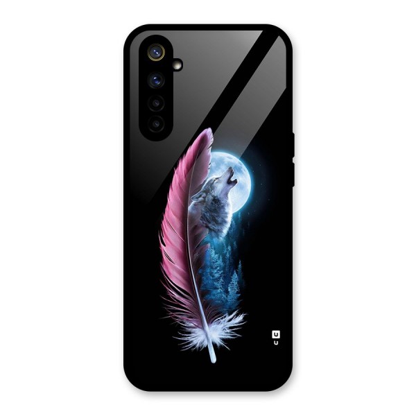 Night Howler Glass Back Case for Realme 6i