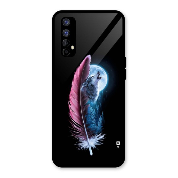 Night Howler Glass Back Case for Realme 7