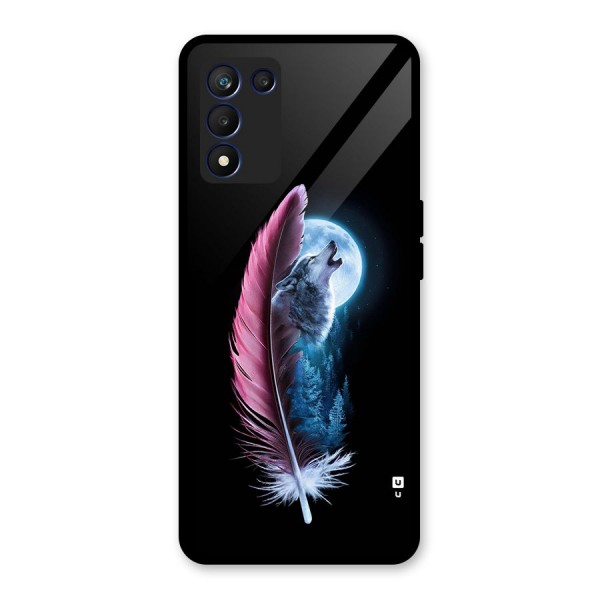 Night Howler Glass Back Case for Realme 9 5G Speed