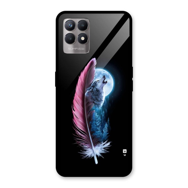 Night Howler Glass Back Case for Realme Narzo 50