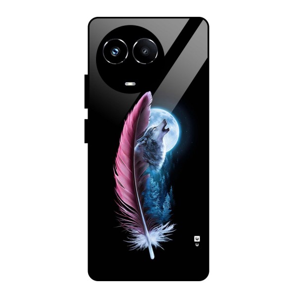 Night Howler Glass Back Case for Realme Narzo 60X