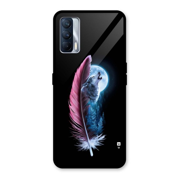 Night Howler Glass Back Case for Realme X7