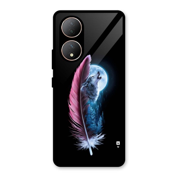 Night Howler Glass Back Case for Vivo T2