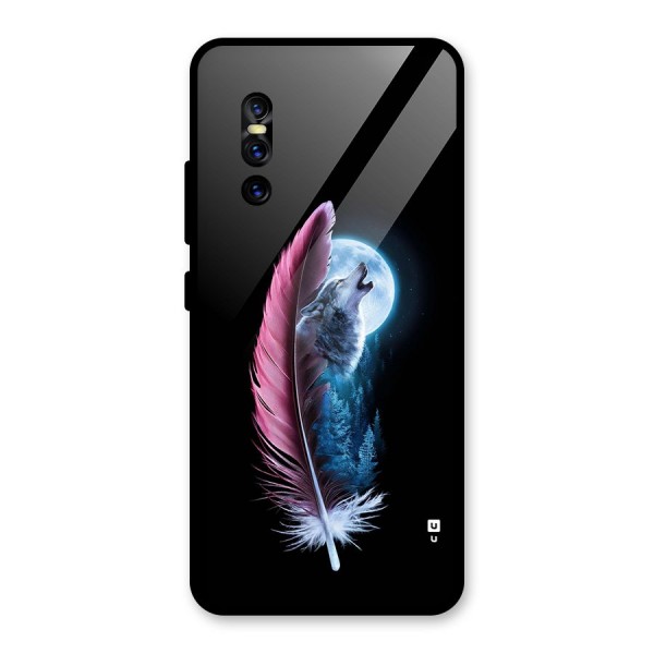 Night Howler Glass Back Case for Vivo V15 Pro