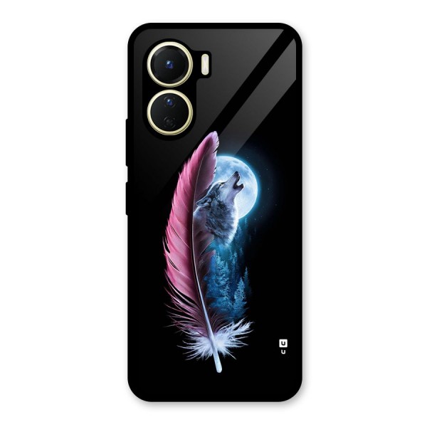 Night Howler Glass Back Case for Vivo Y16