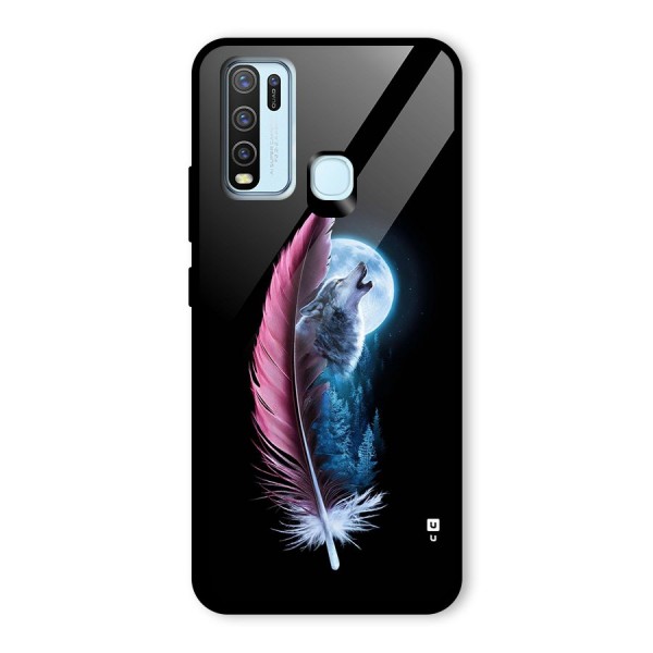 Night Howler Glass Back Case for Vivo Y50