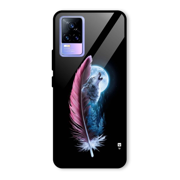 Night Howler Glass Back Case for Vivo Y73