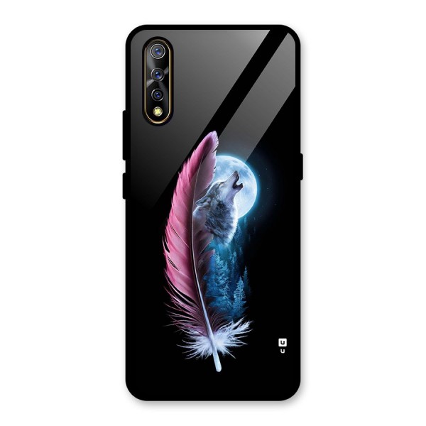 Night Howler Glass Back Case for Vivo Z1x