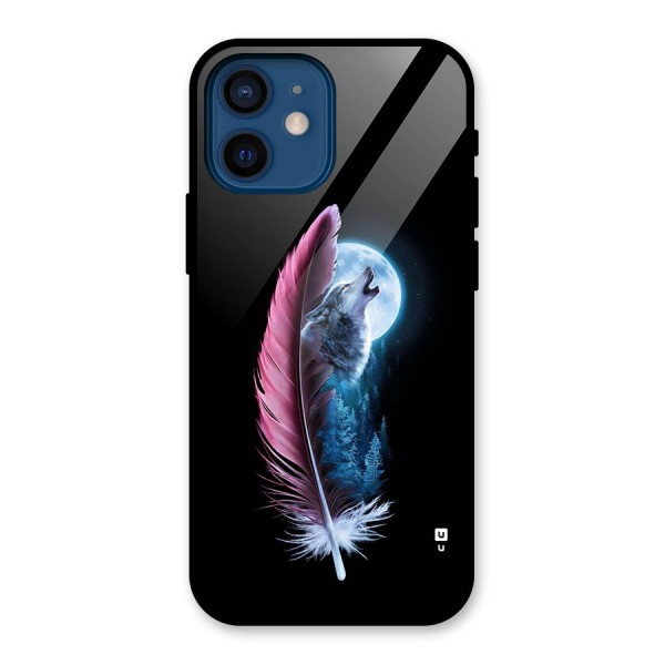 Night Howler Glass Back Case for iPhone 12 Mini