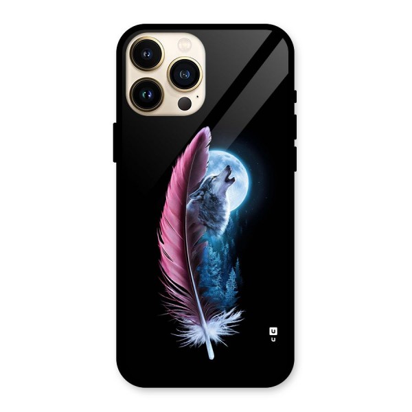 Night Howler Glass Back Case for iPhone 13 Pro Max