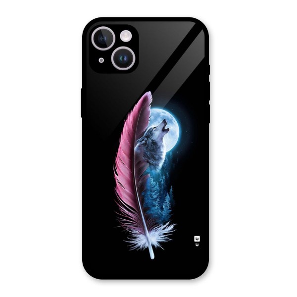 Night Howler Glass Back Case for iPhone 14 Plus